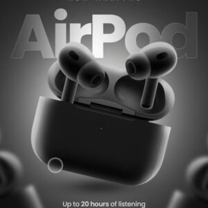 Apple AirPods Pro 2 wireless earbuds with Active Noise Cancellation, H2 chip, Spatial Audio and USB-C MagSafe charging case
